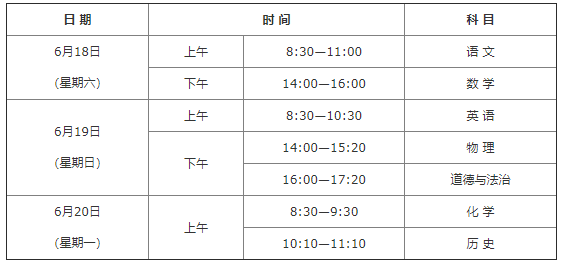                           陕西安康中考时间2022年具体时间