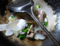 羊肉炒萝卜 教你做简单是白萝卜片炒羊肉